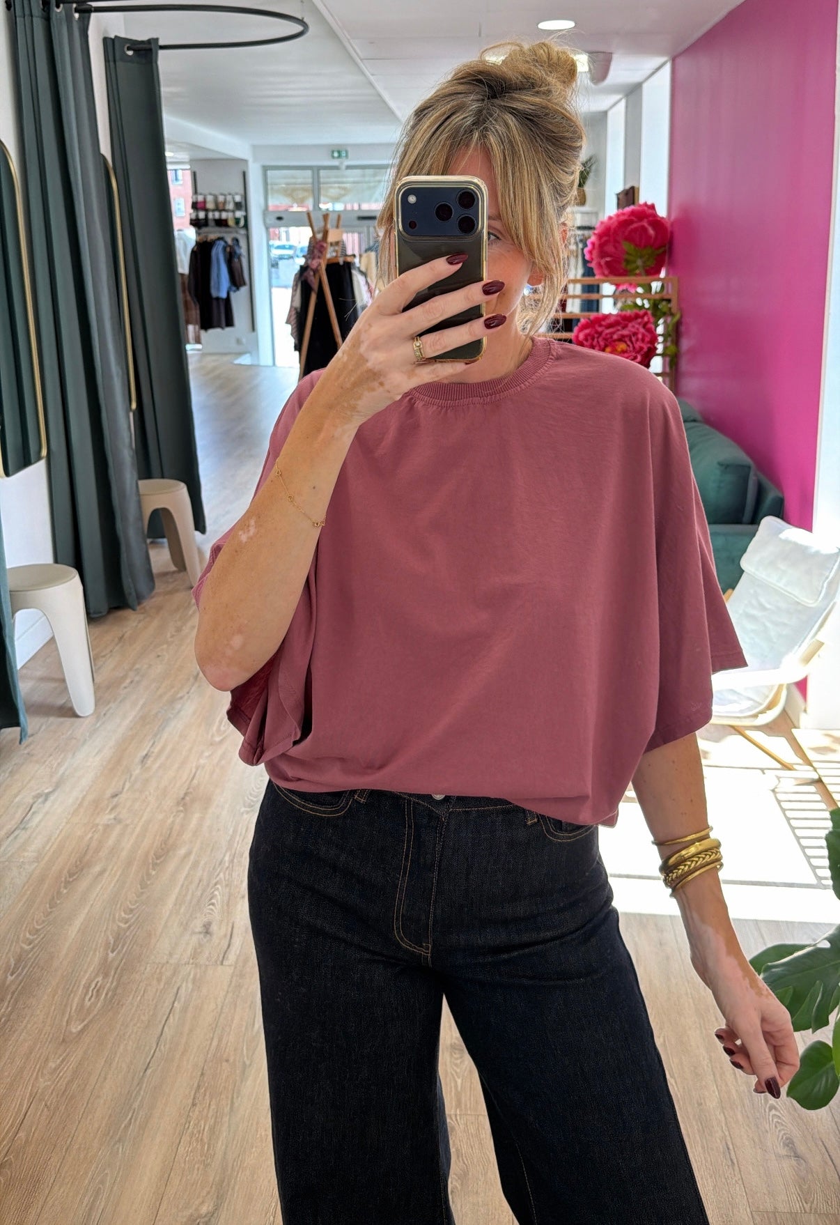 T-shirt SVEN Rose mauve