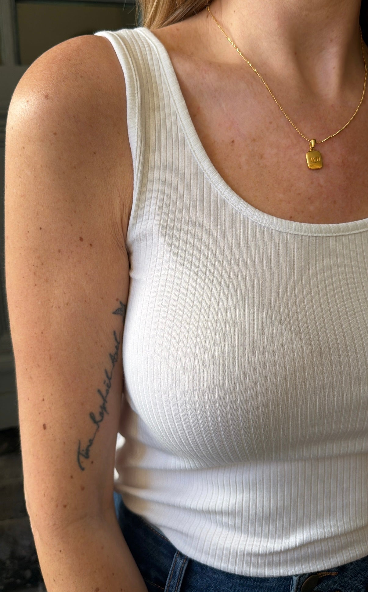 Top KITTE PIECES Blanc