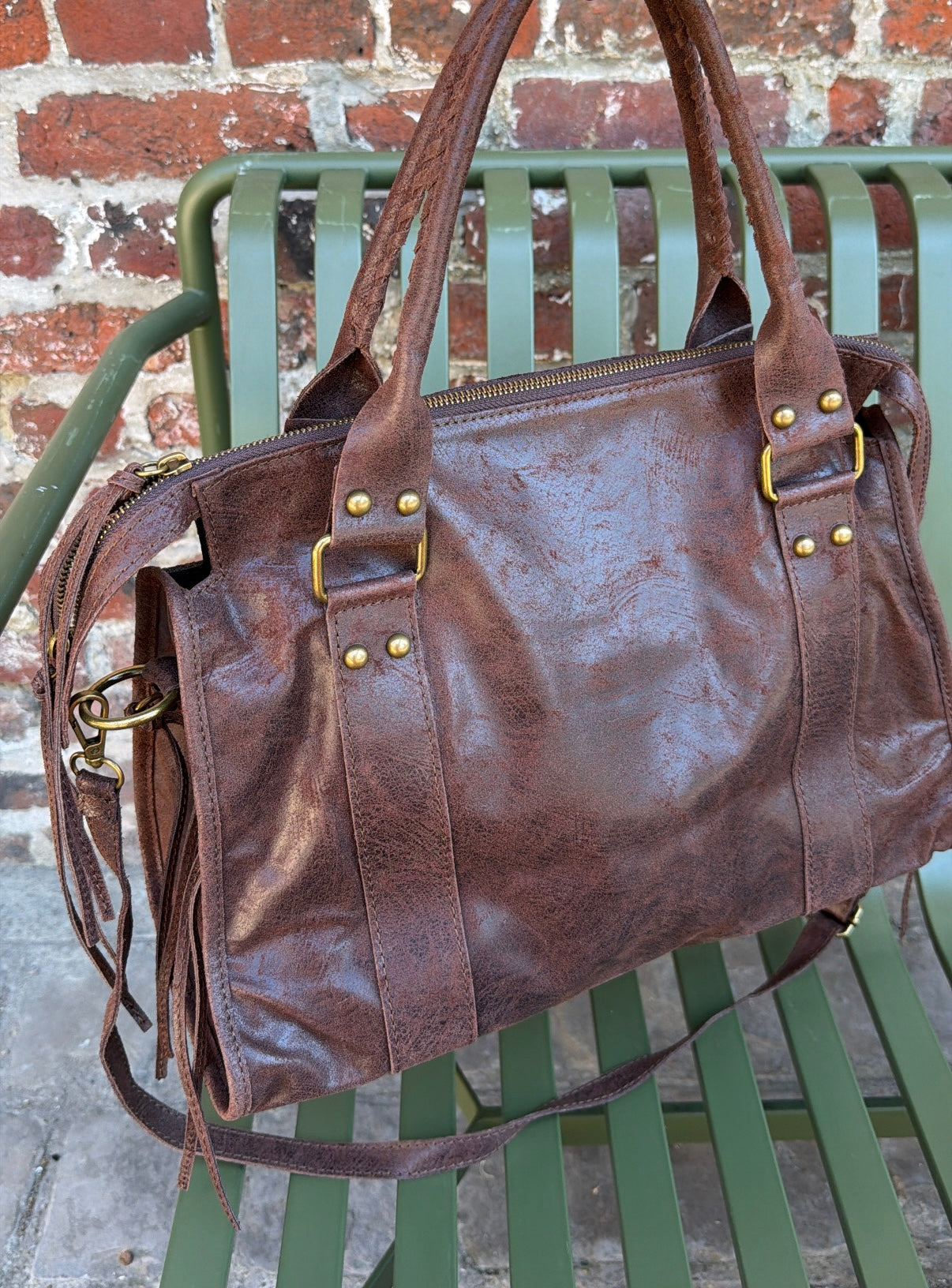 Sac ELSA Marron vieilli