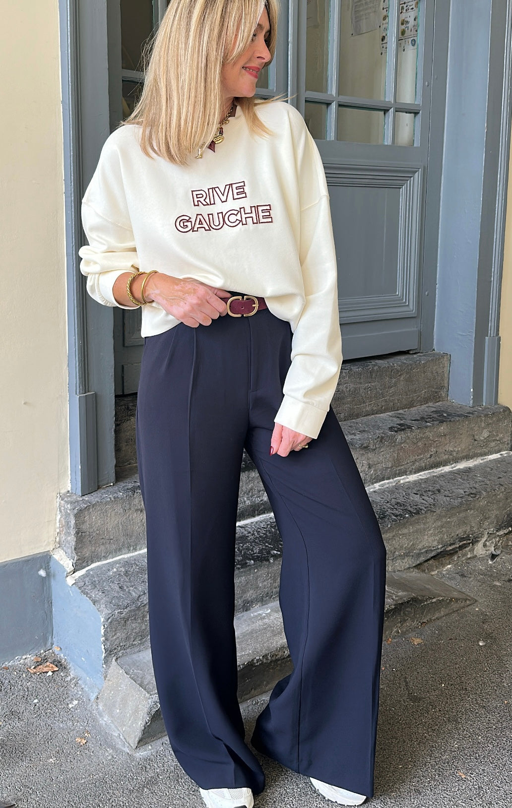 Sweat RIVE GAUCHE Écru
