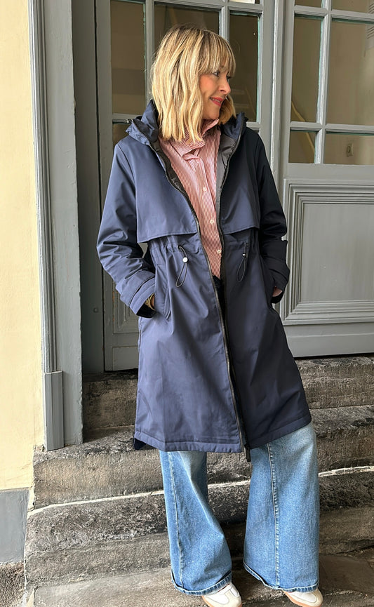 Imperméable NICOLAS Bleu marine