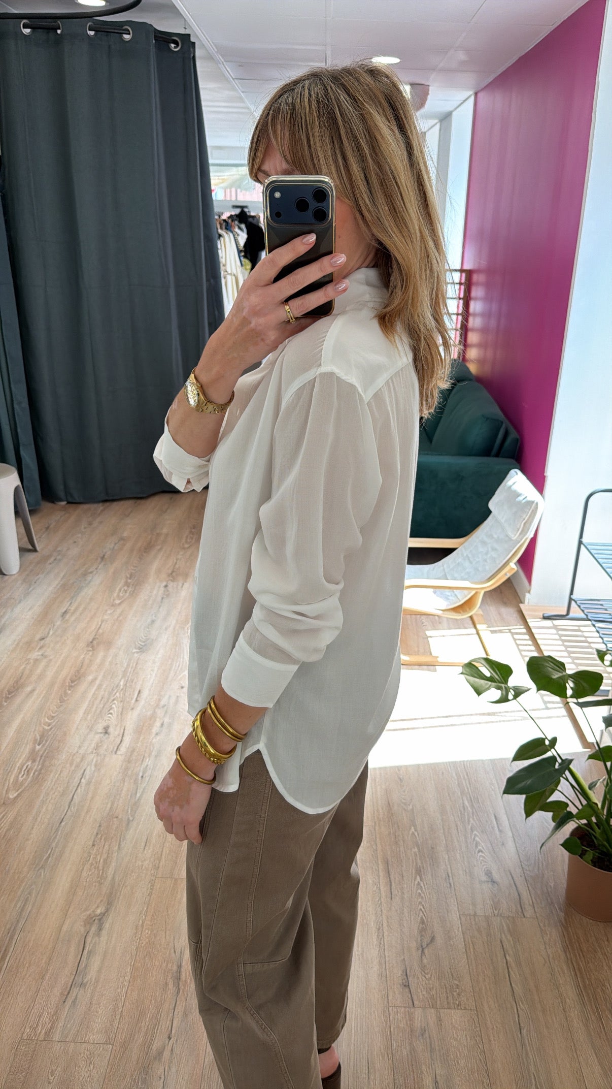 Chemise DORINE Blanche