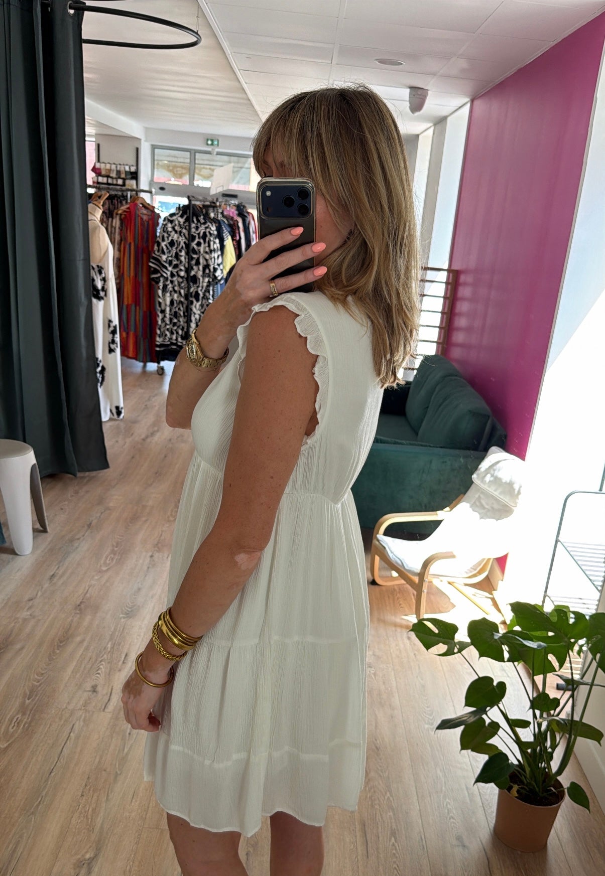 Robe APOLINE Blanche