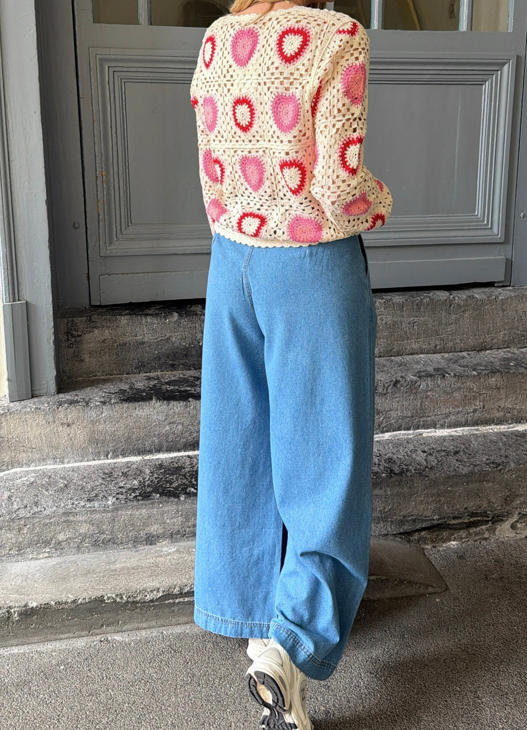 Gilet ELIOT Rose/Beige