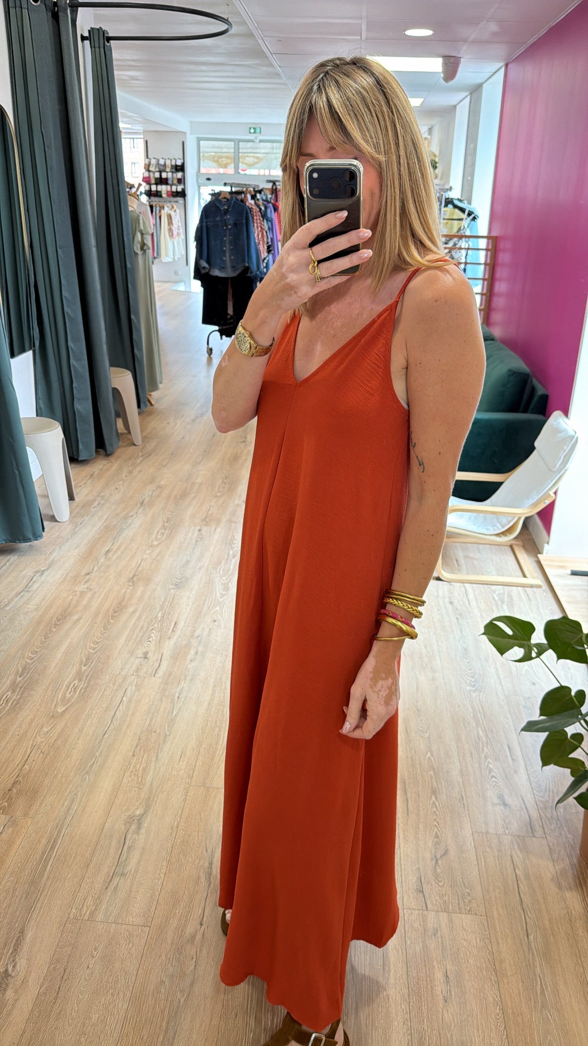 Robe CÉLESTE Terracota