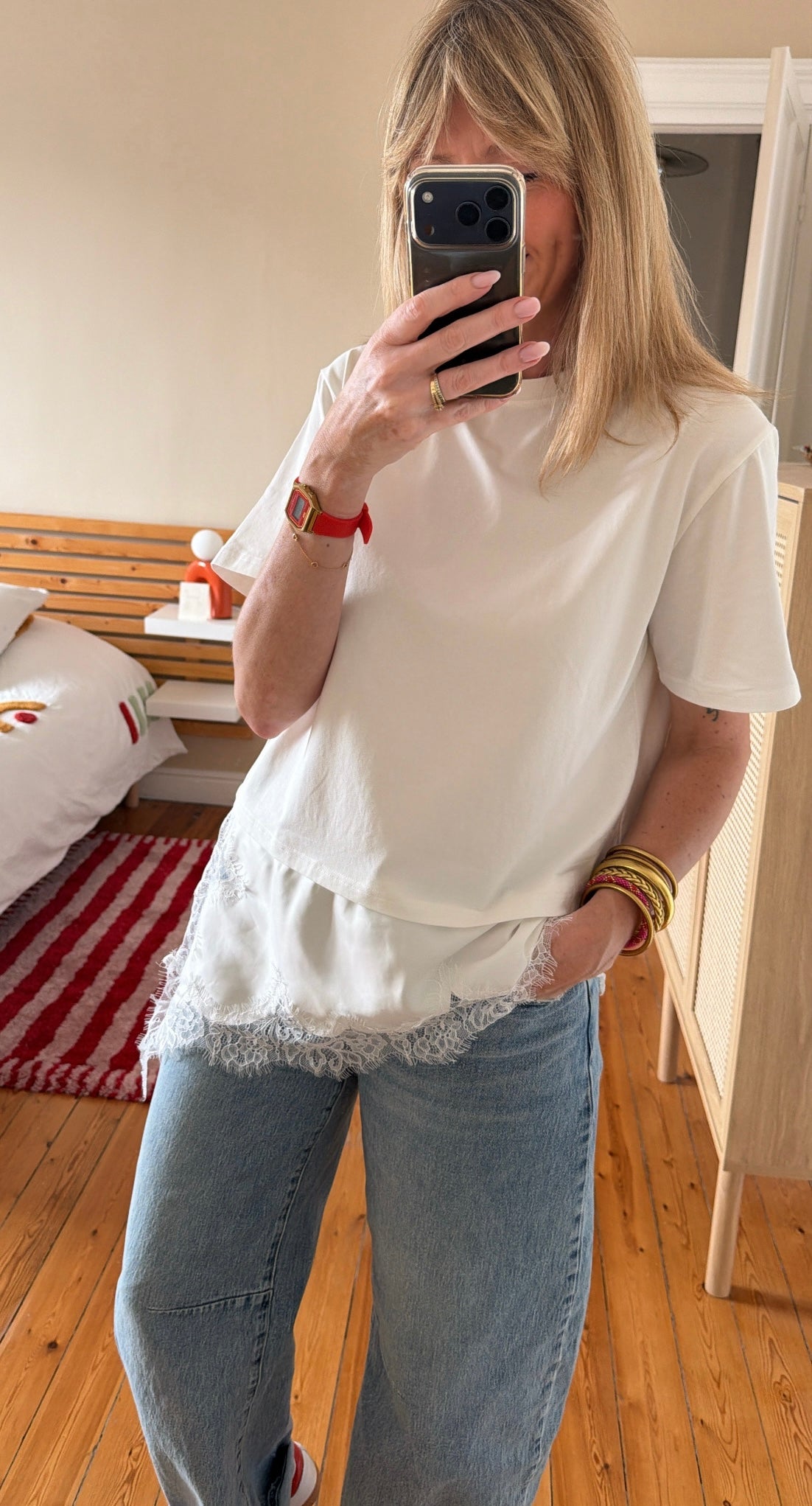T-shirt ANNA blanc
