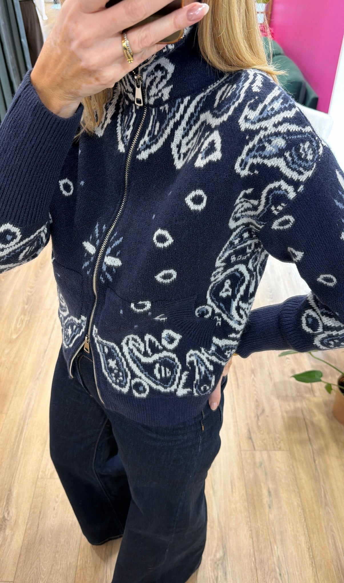 Gilet LARA Bleu marine