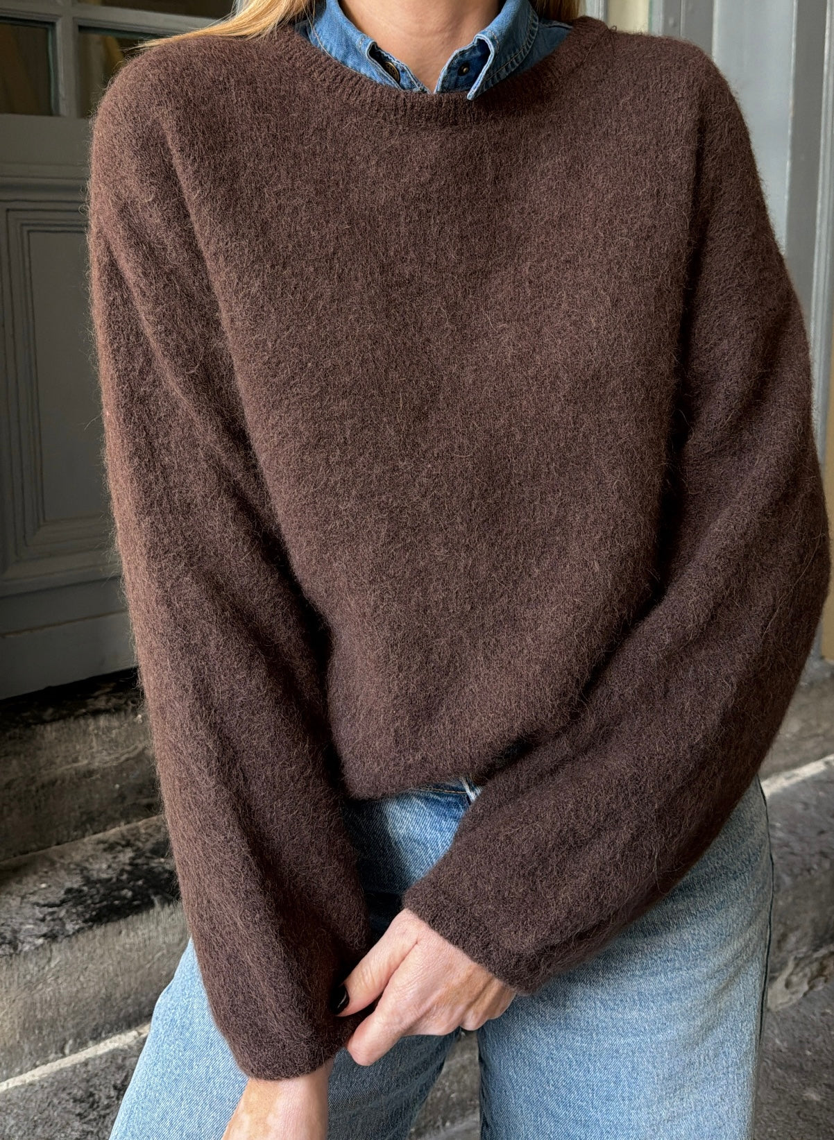 Pull NORE Marron