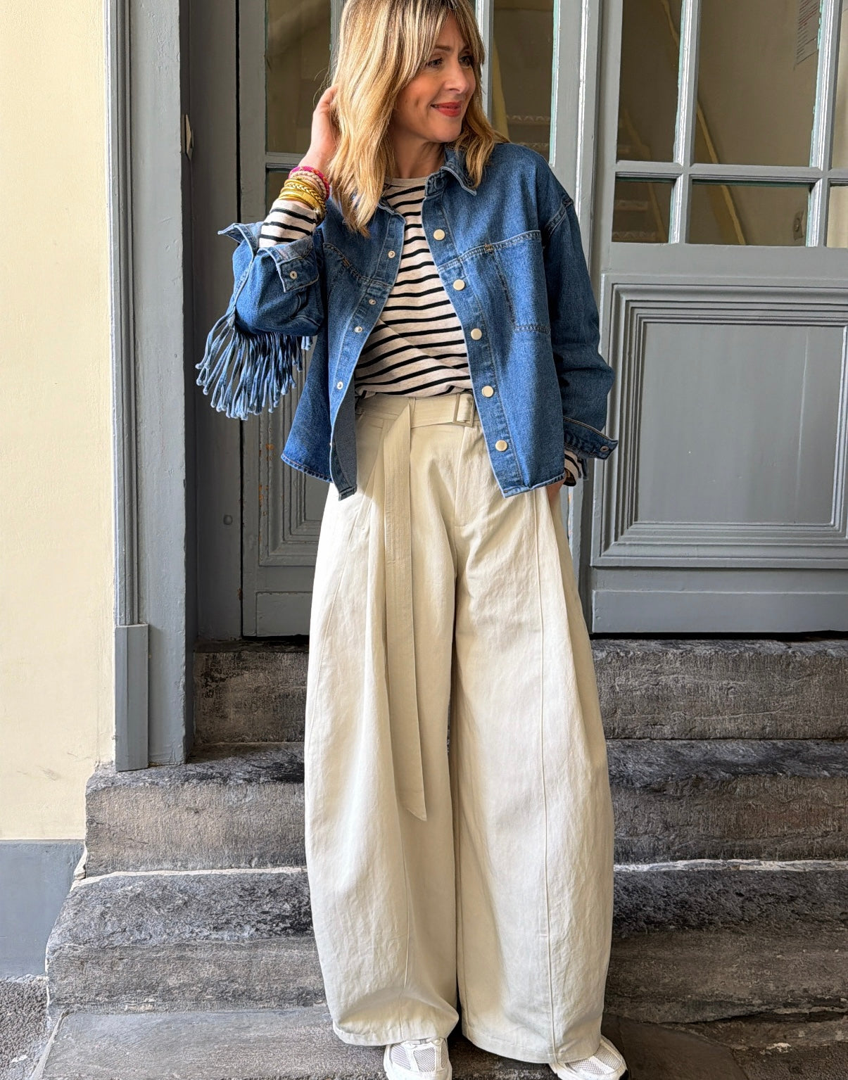 Pantalon BOBY Grège