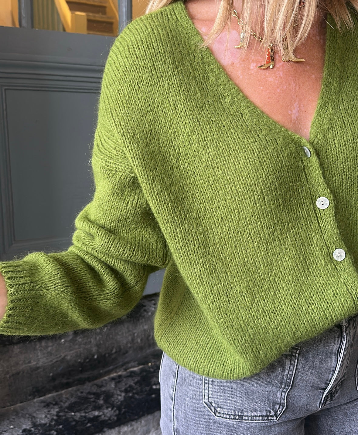 Gilet BIBA Pistache