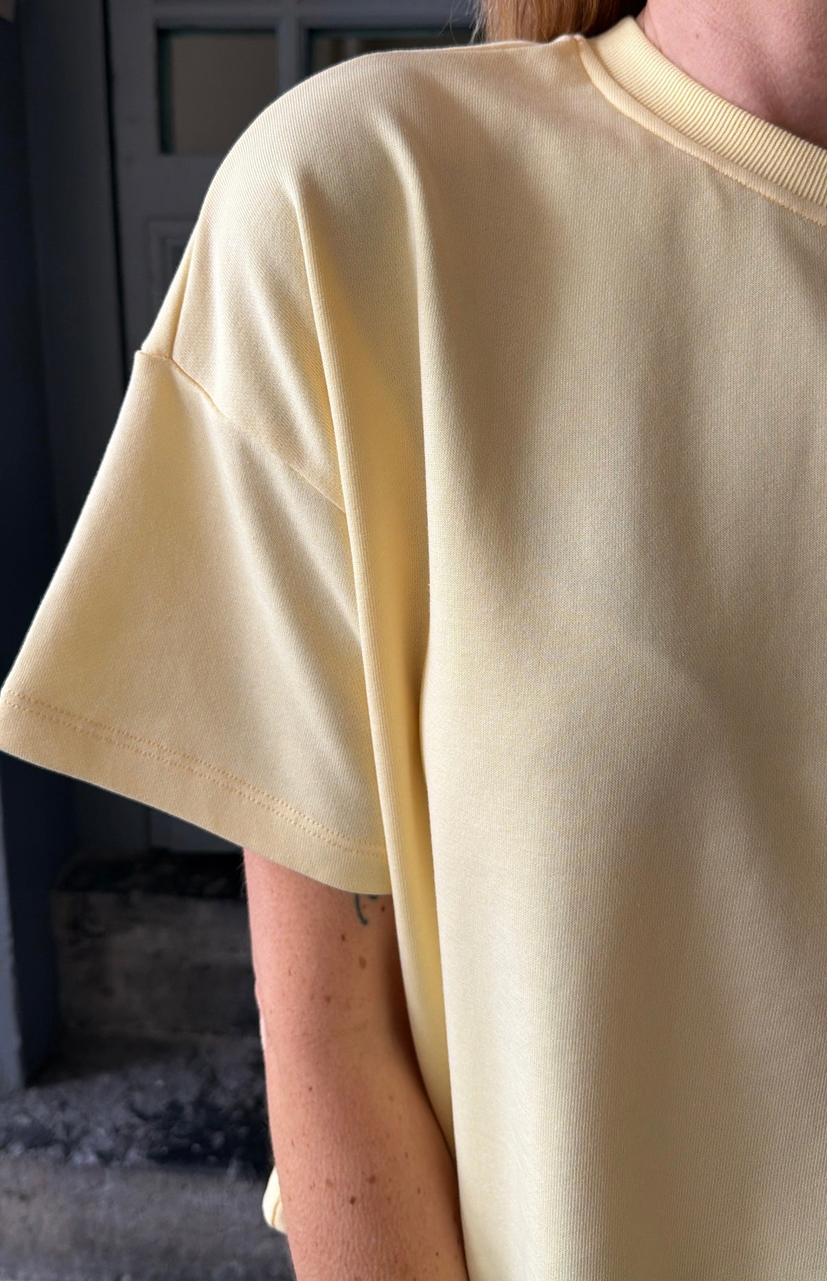 T-shirt/Sweat CHILLI French vanilla PIECES