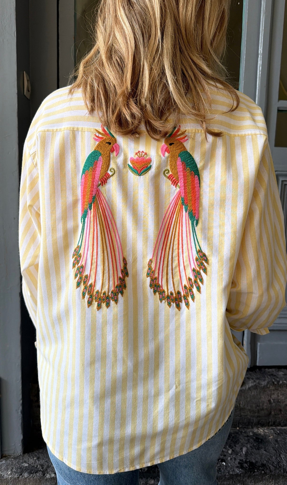 Chemise DORINE jaune