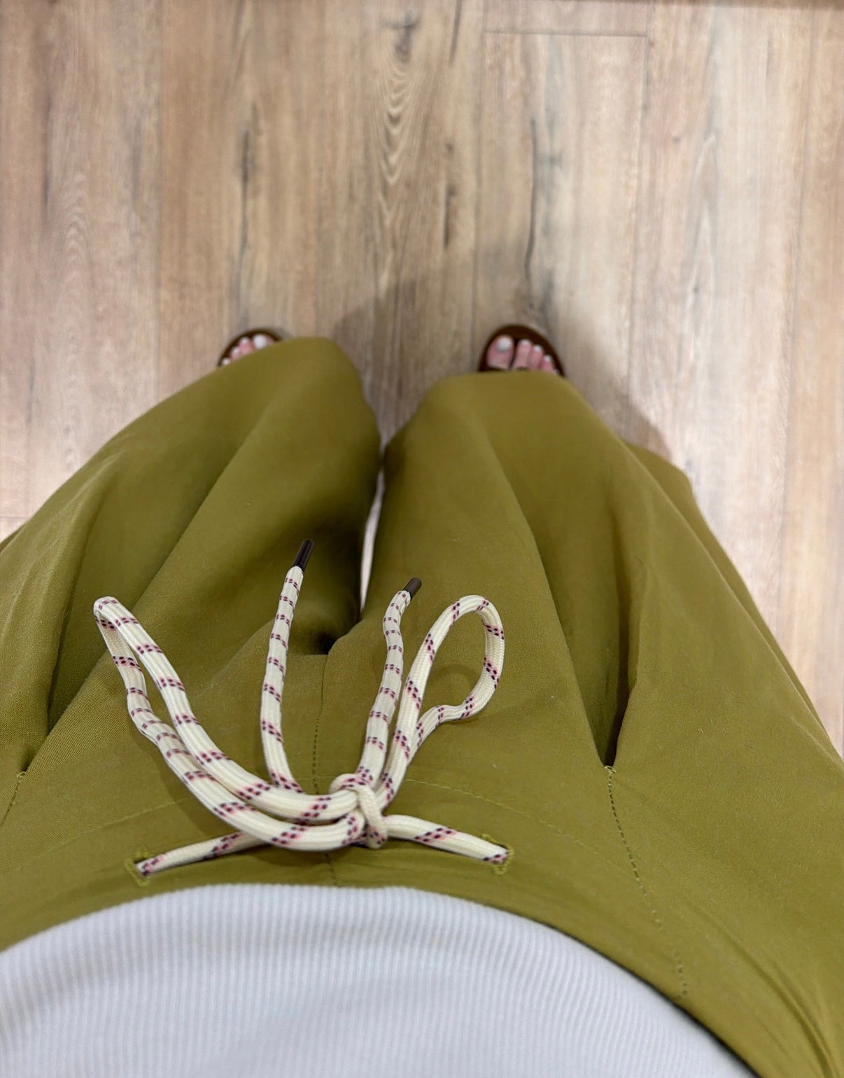 Pantalon CHIMÈNE Vert Anis