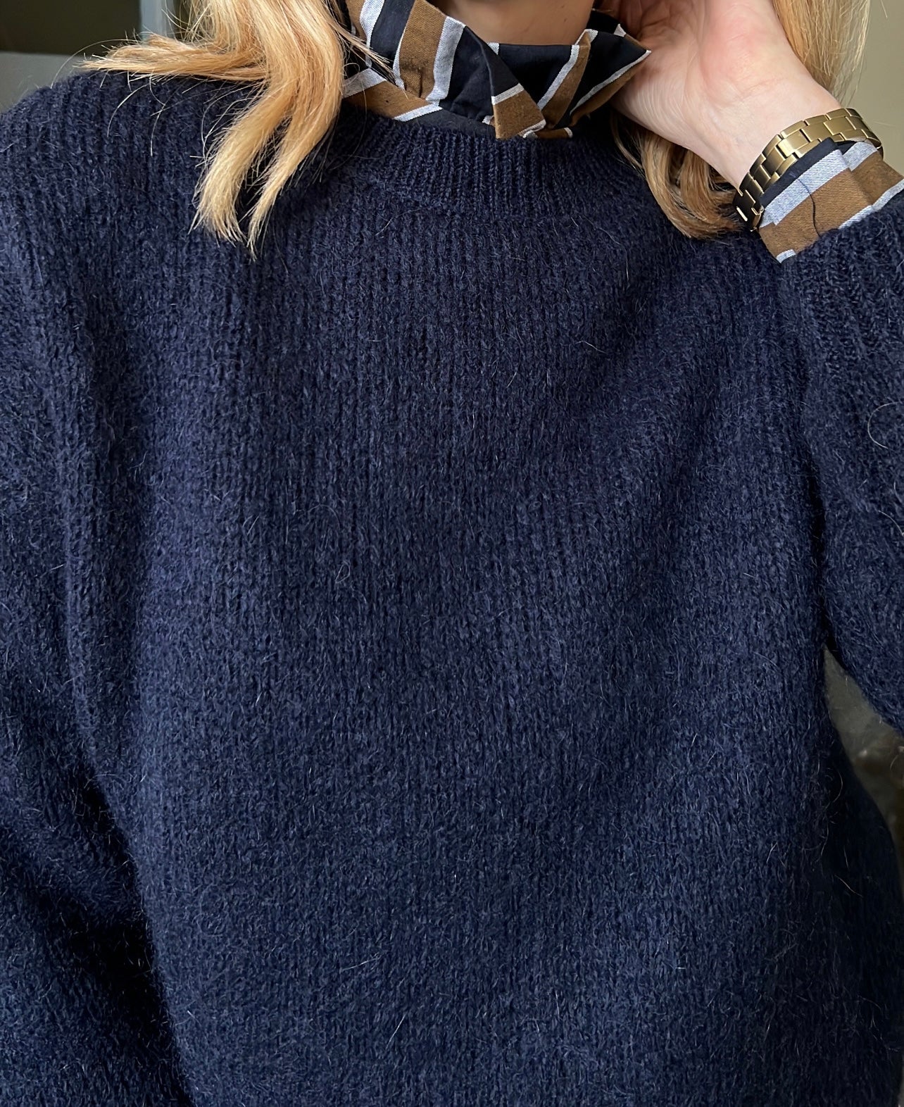 Pull EMMANUEL Bleu marine