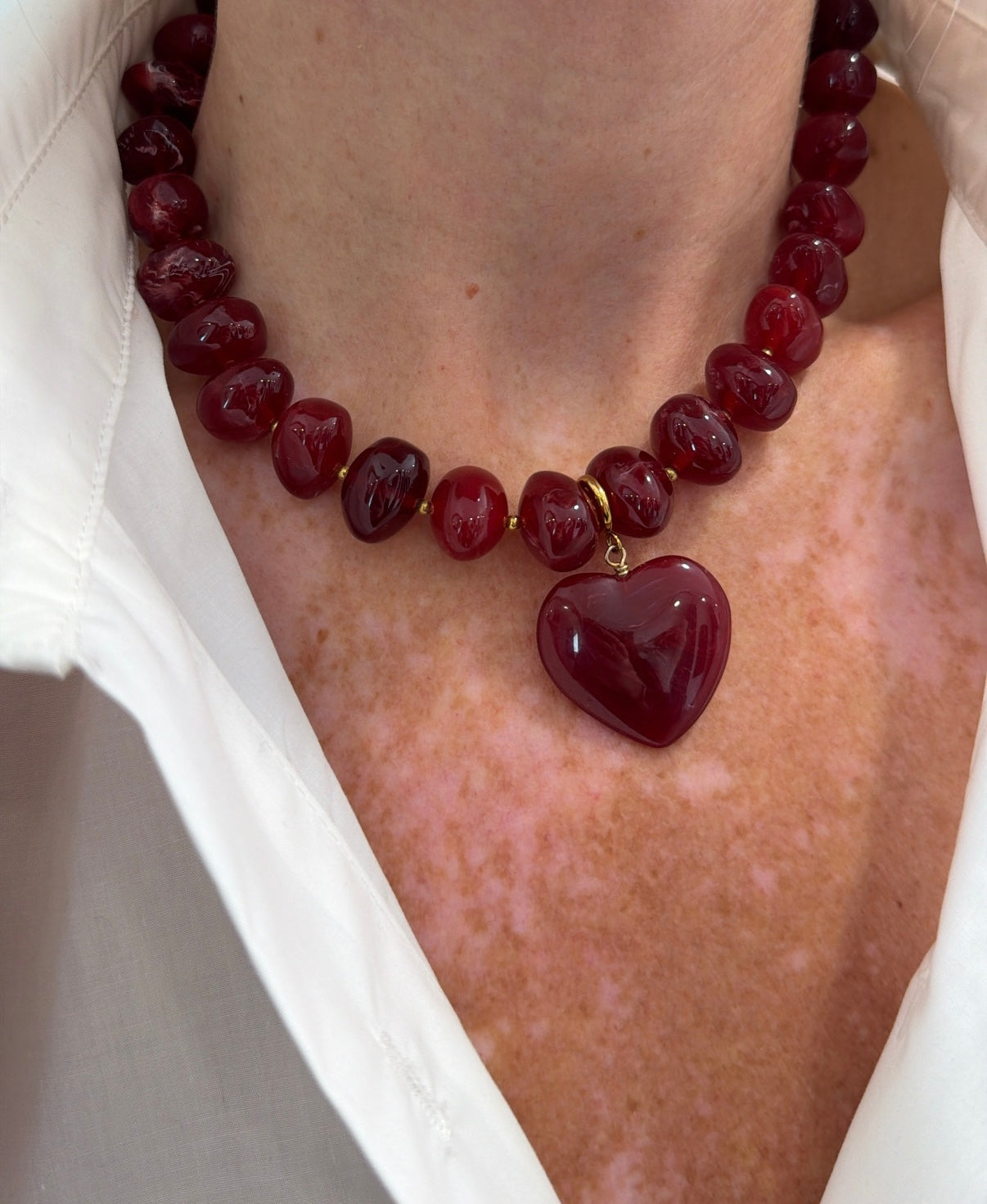 Collier IRMA Bordeaux