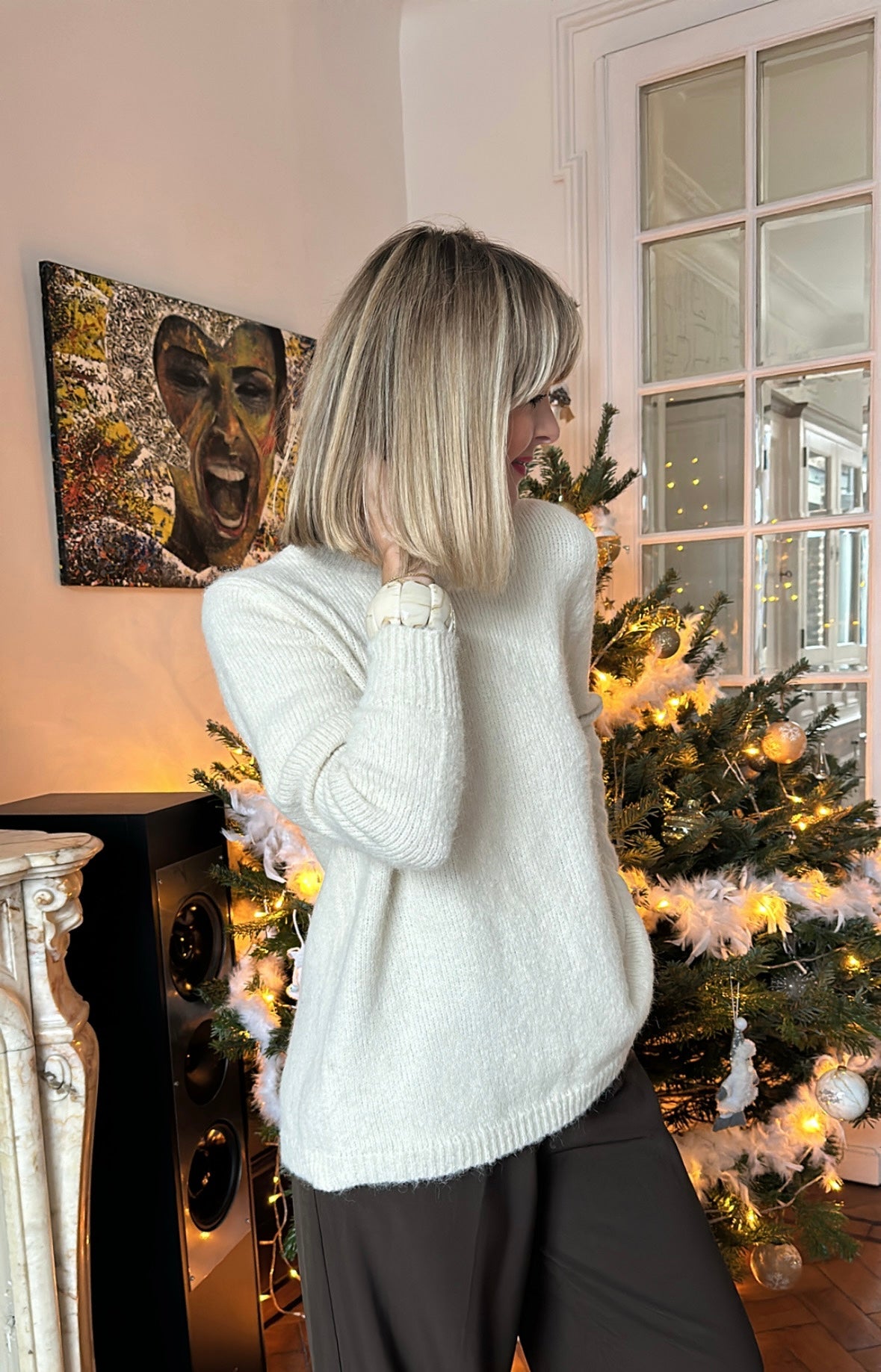 Pull MIMI Beige