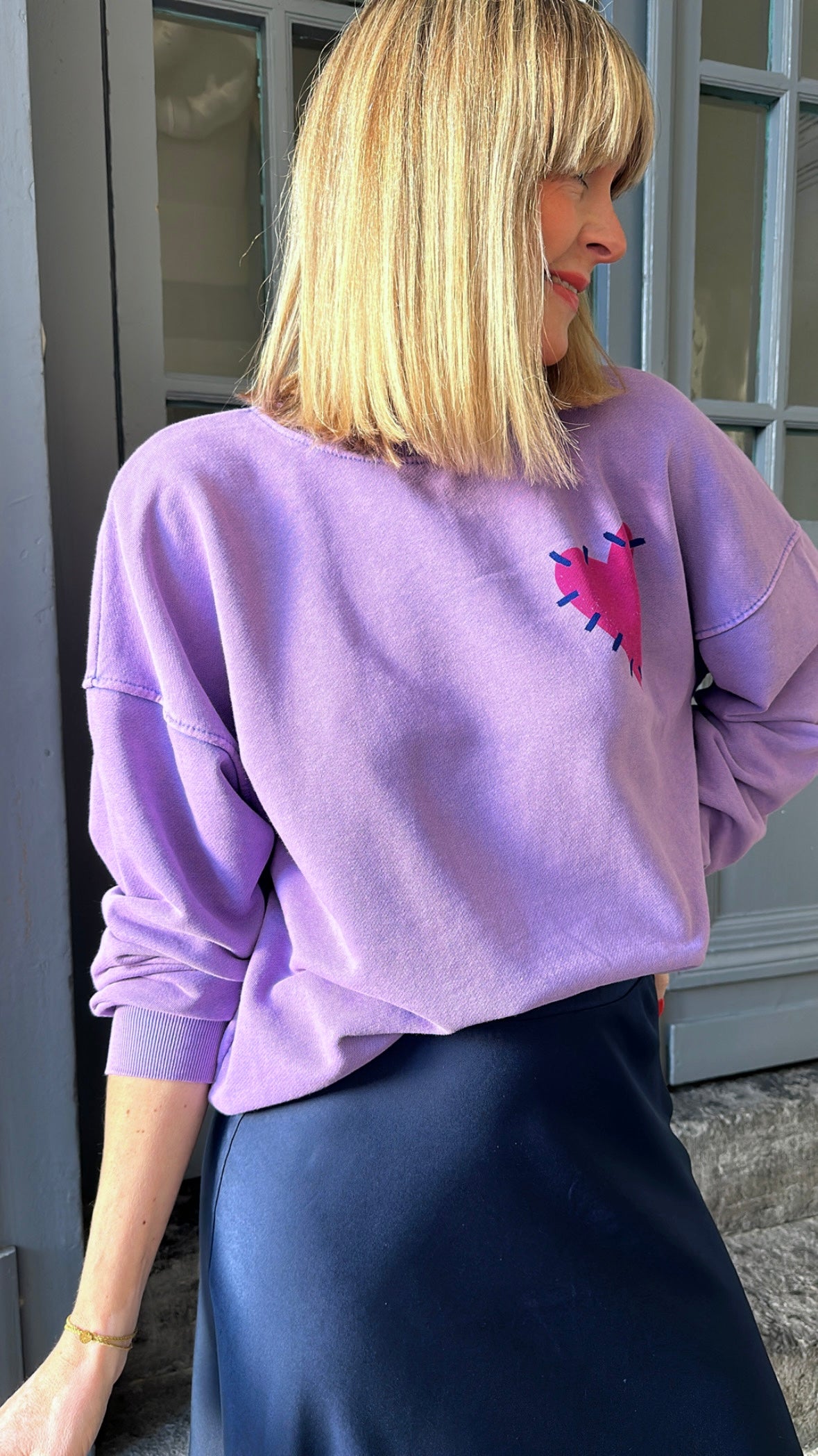 Sweat COEUR Violet