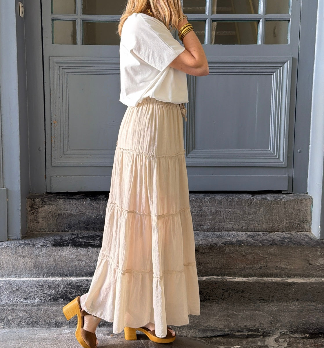 Jupe CHRISTALE Beige