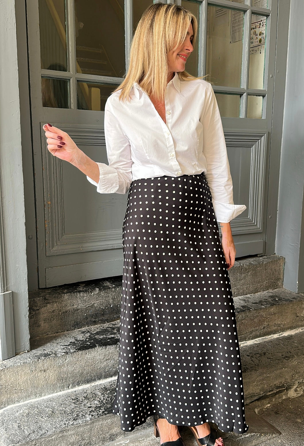 Chemise SUSSI blanche PIECES