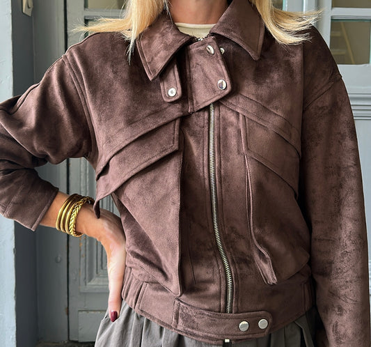 Veste NOLWEEN Chocolat