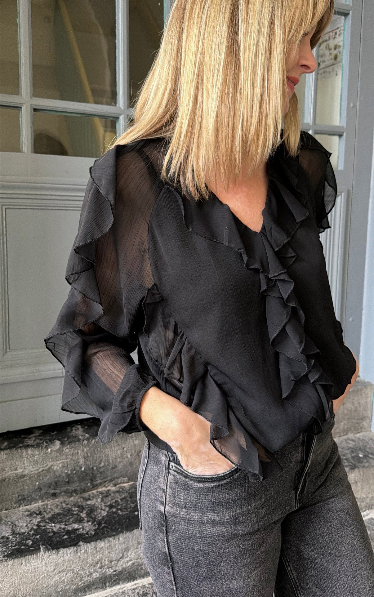 Blouse AMELIA Noire