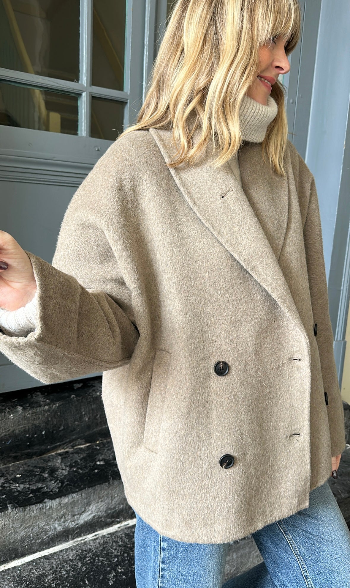 Manteau SOPHIA Taupe