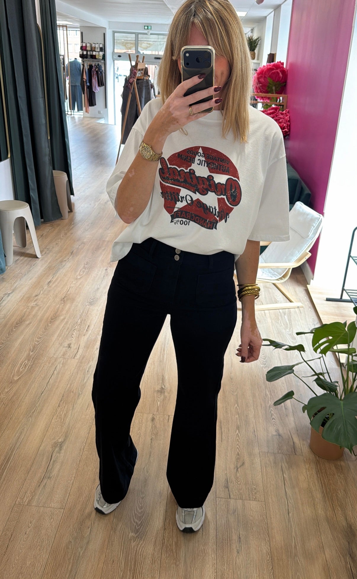 Jean flare ELENA Noir ORAIJE