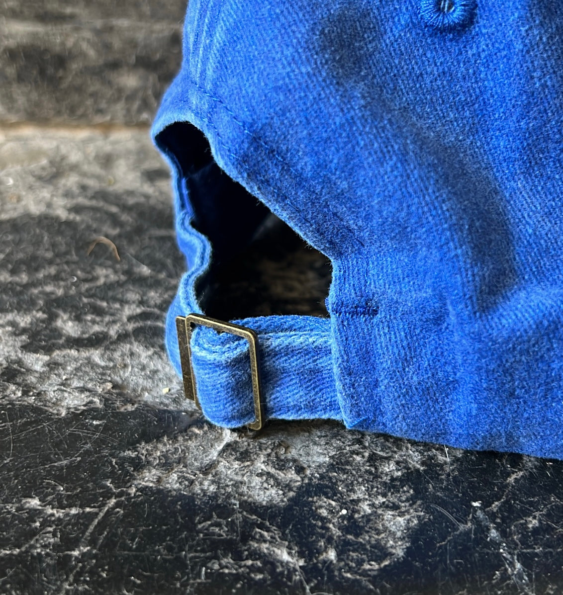 Casquette MOKI AMOUR Bleu jean