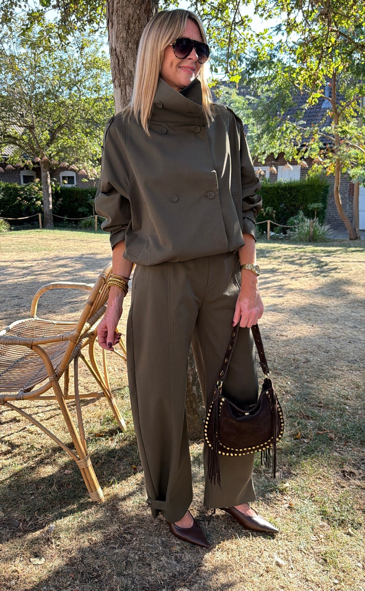 Trench NAOMIE Kaki