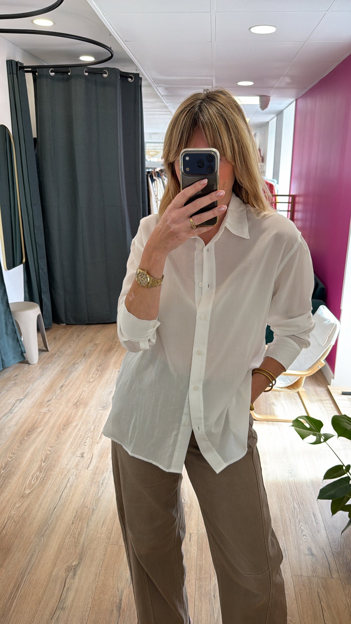 Chemise DORINE Blanche
