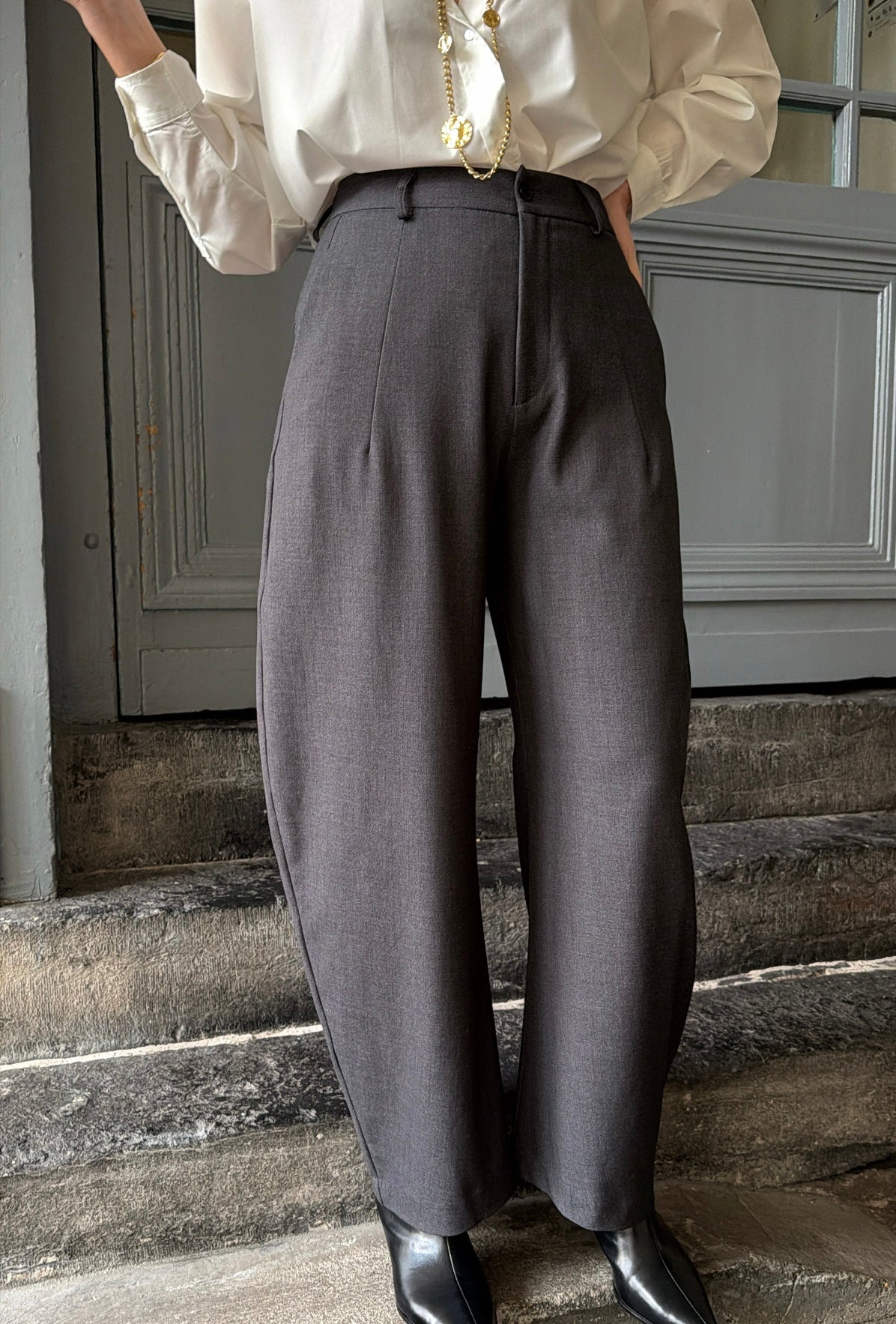 Pantalon CHARLENE gris