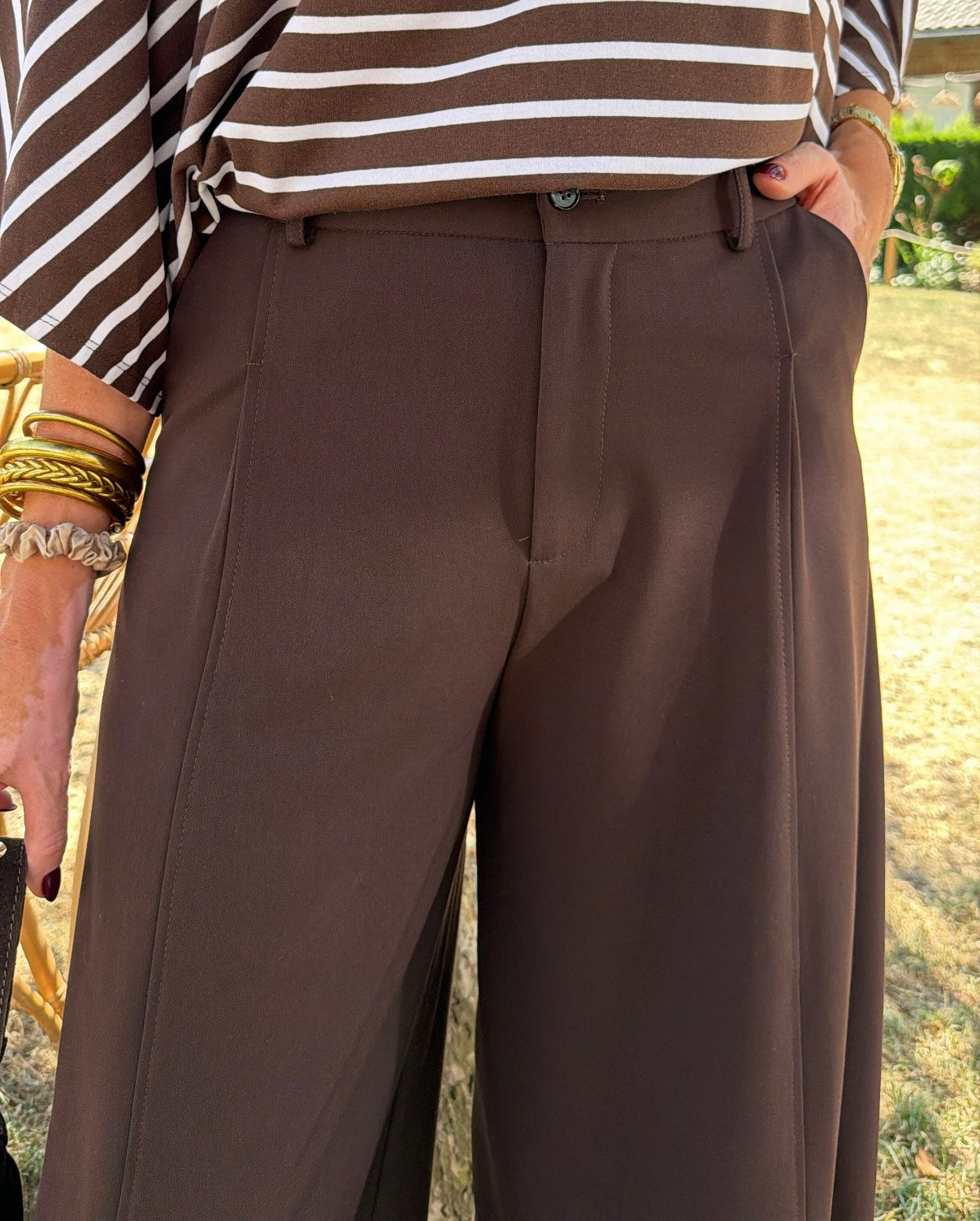 Pantalon LOÏC Chocolat