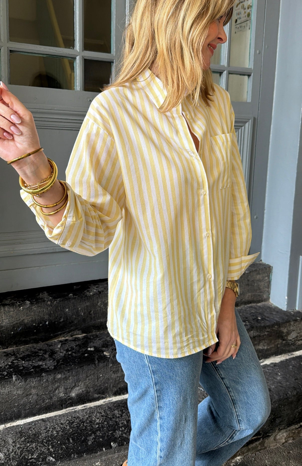 Chemise DORINE jaune