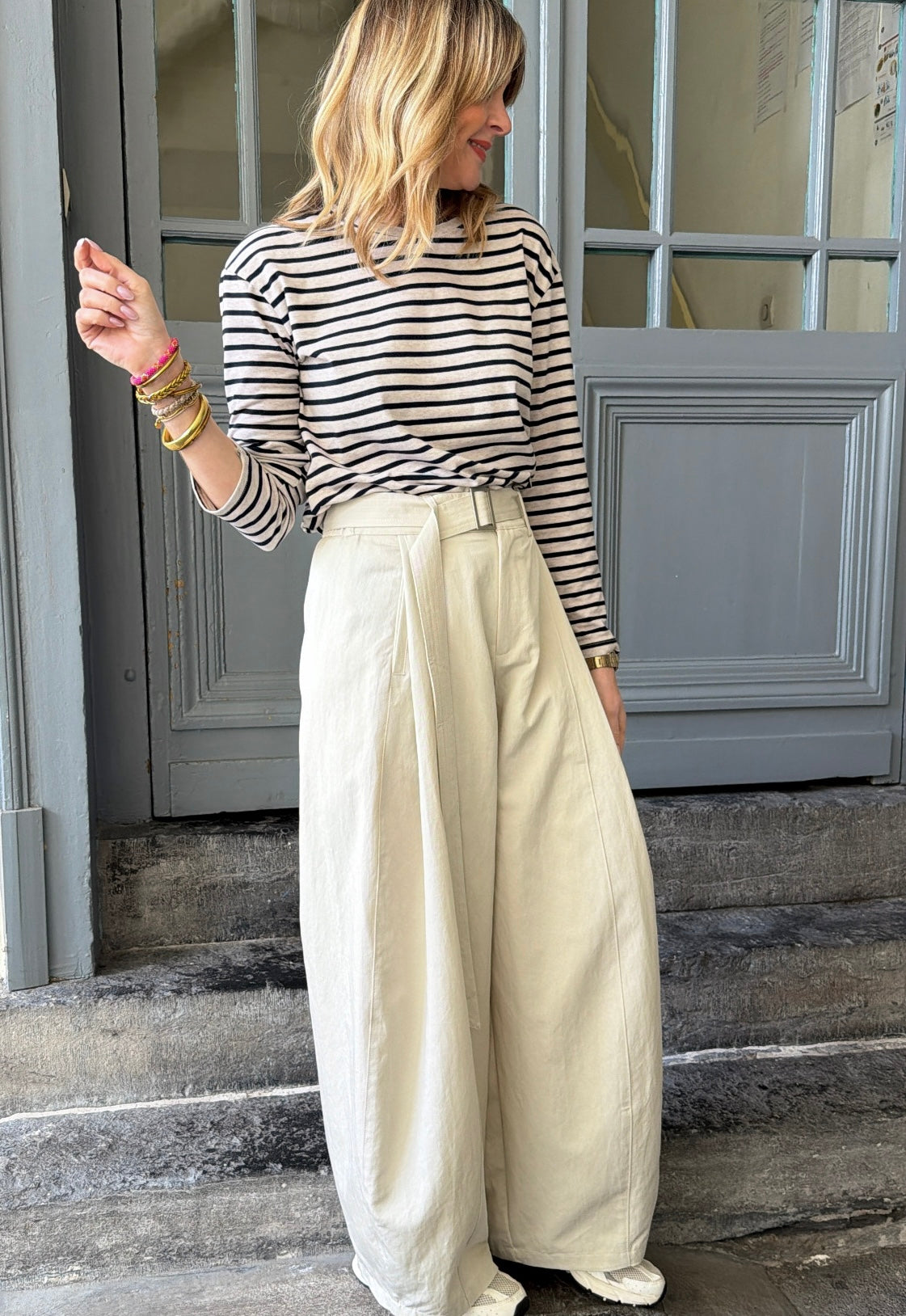 Pantalon BOBY Grège