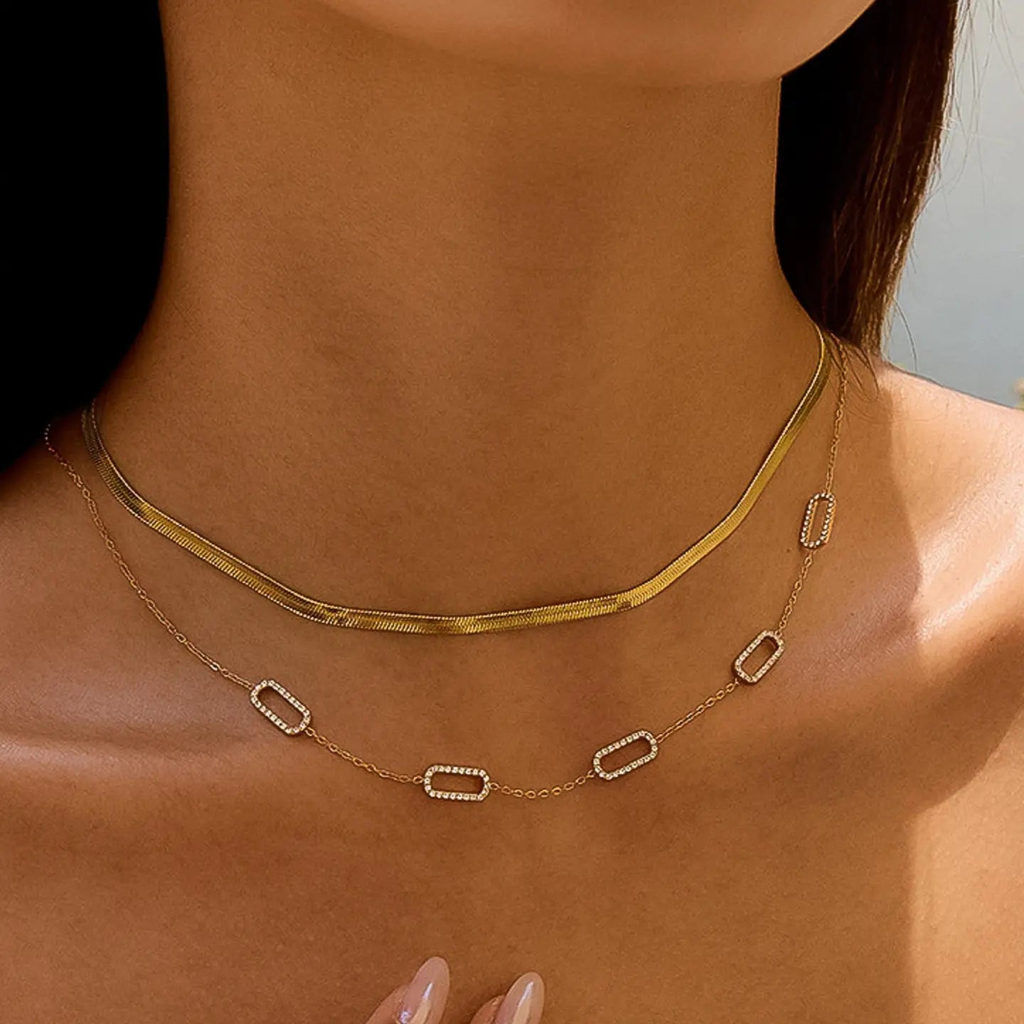 Collier BURNISSE