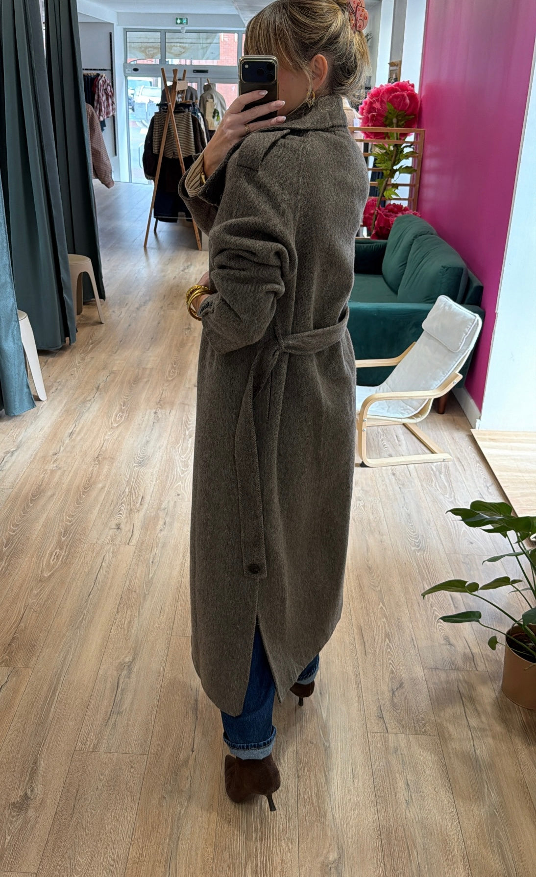Manteau ABEL Taupe
