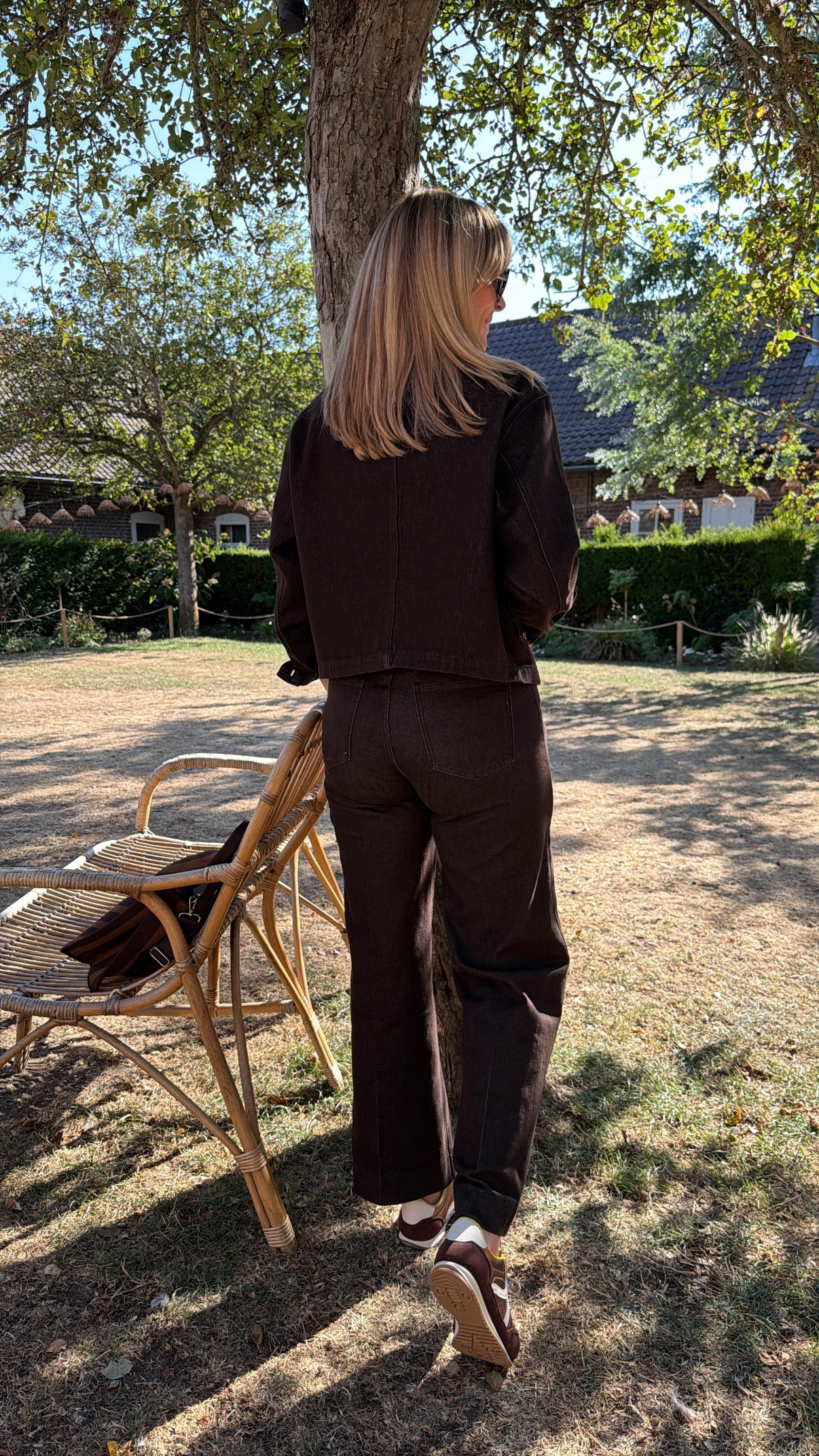 Veste VILA Chocolat brut ORAIJE