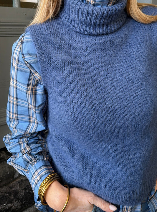 Pull RAPHAËL Bleu jean