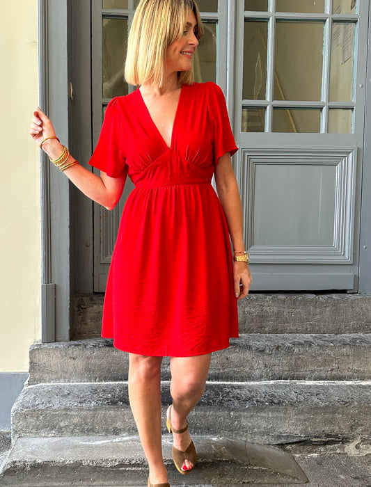 Robe SIRINE Rouge