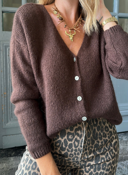 Gilet BIBA Chocolat