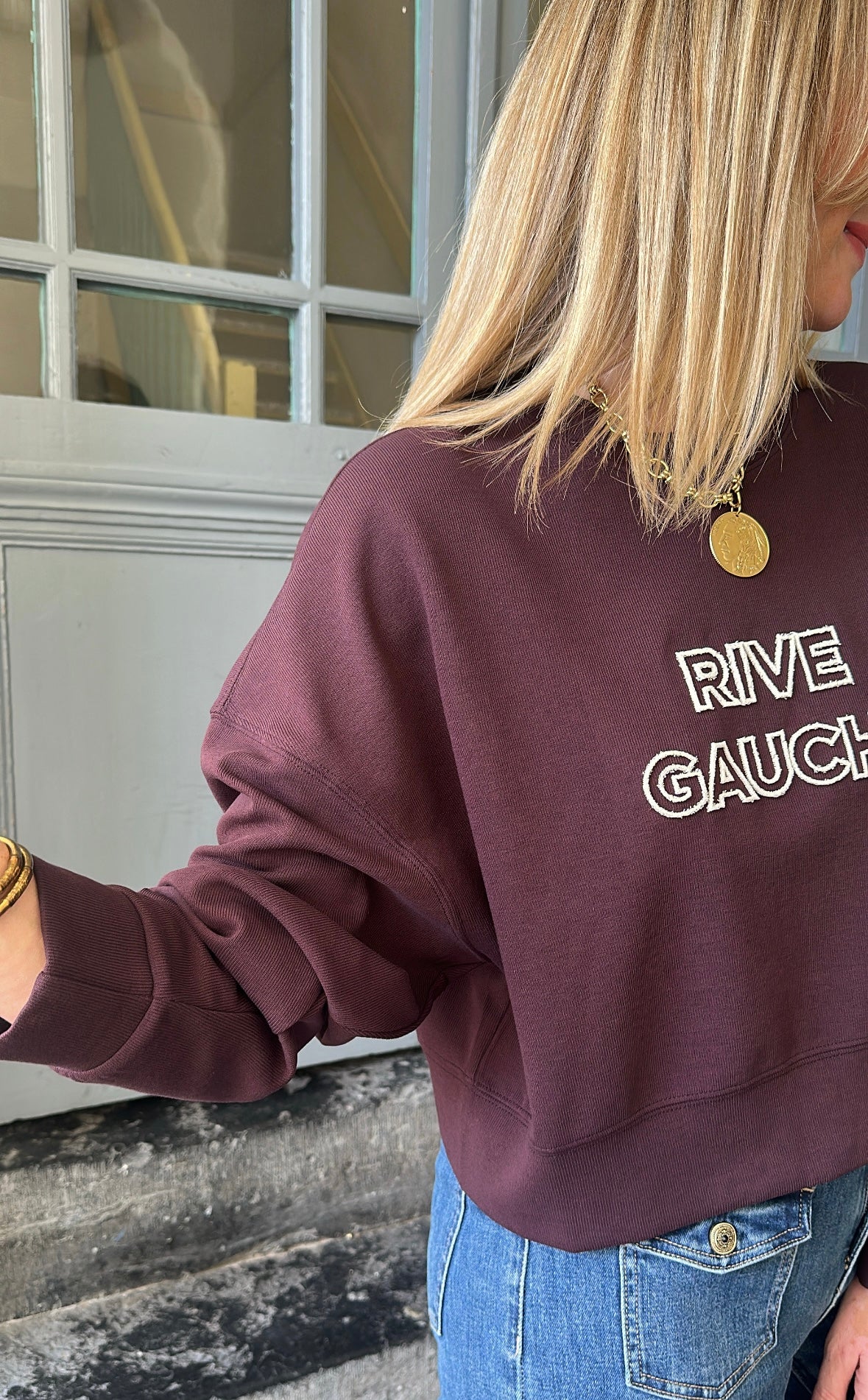 Sweat RIVE GAUCHE Prune