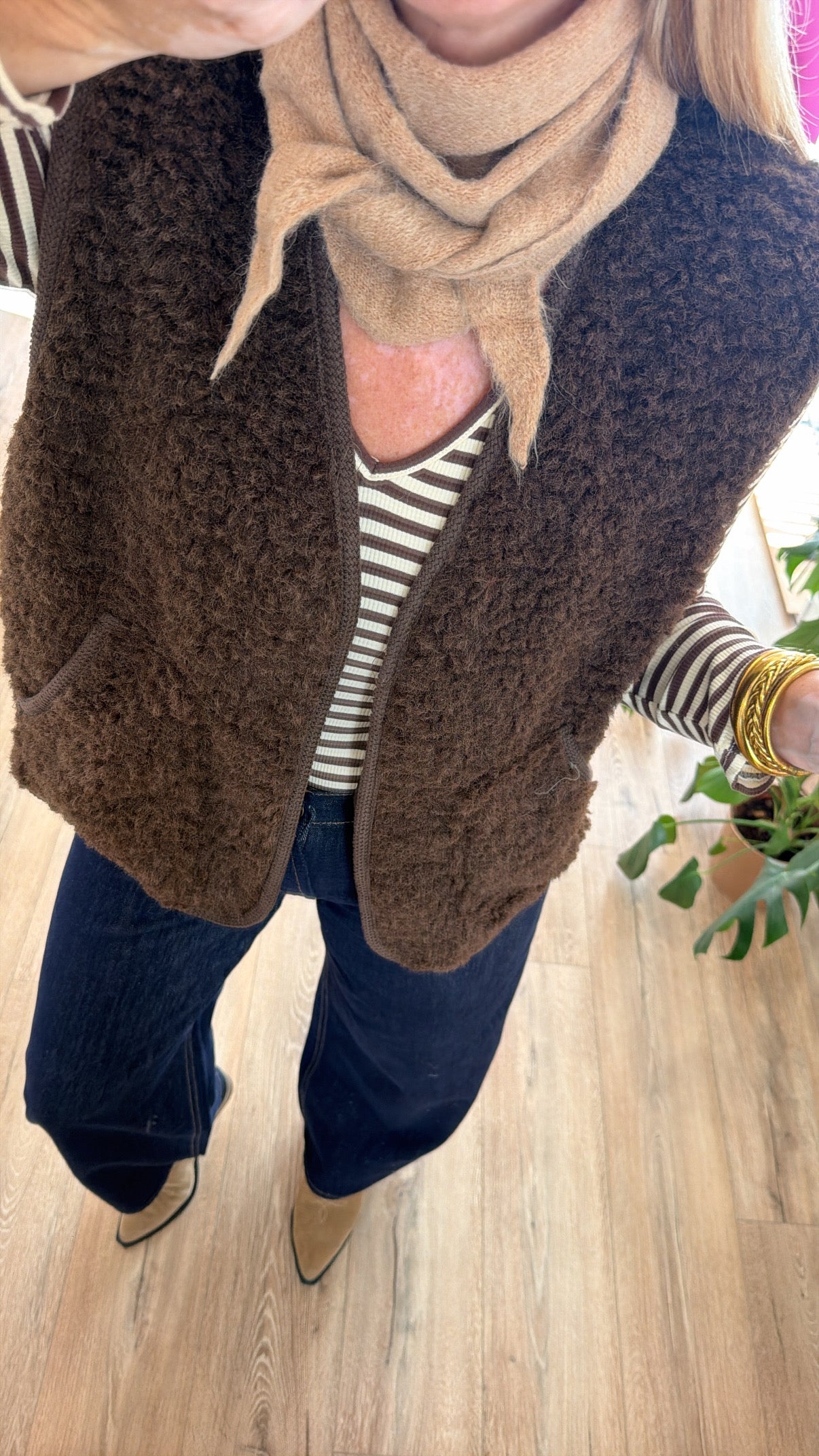 Gilet LOUIS Chocolat