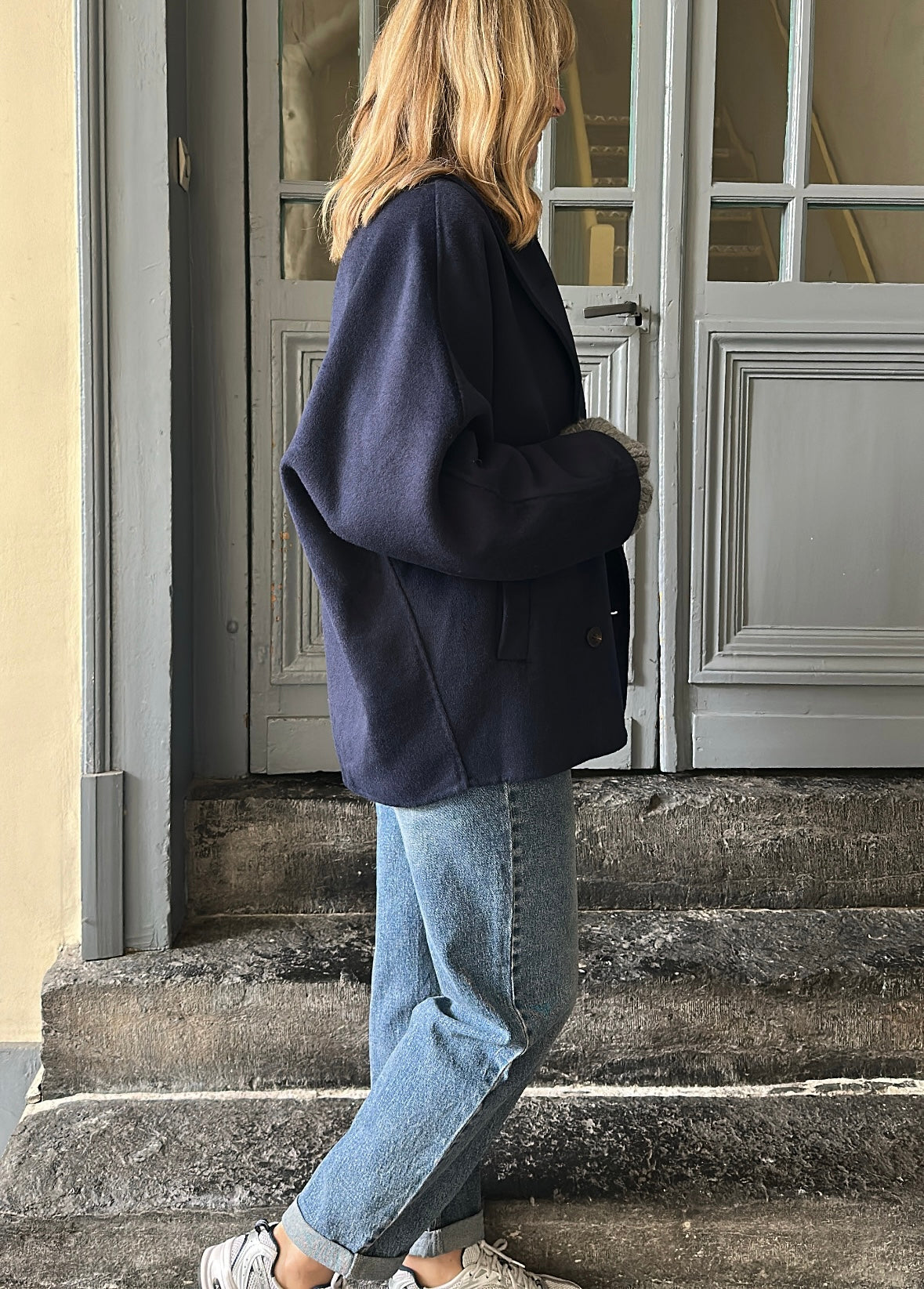 Manteau SOPHIA Bleu marine