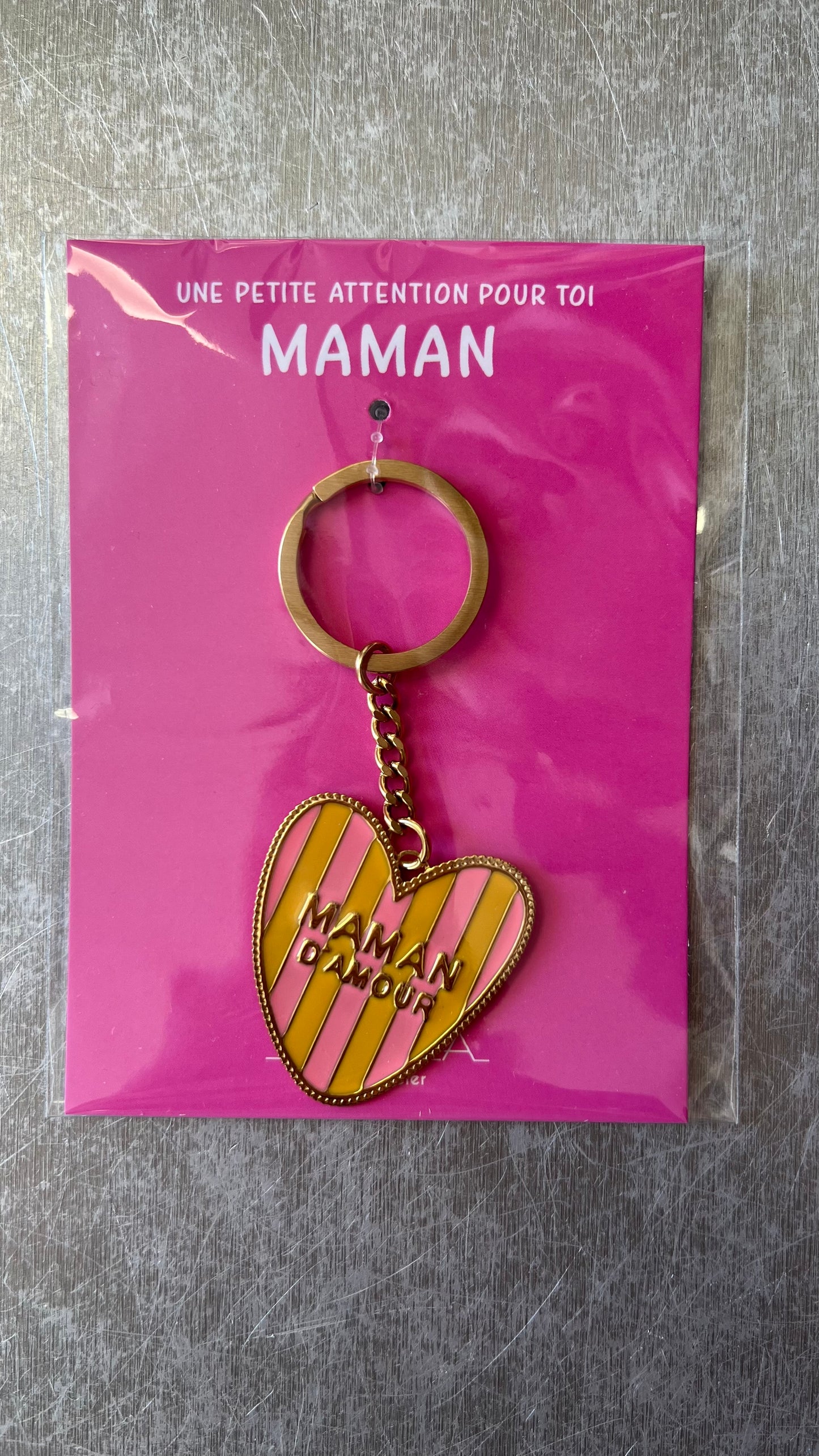 Porte-clés « MAMAN D’AMOUR »
