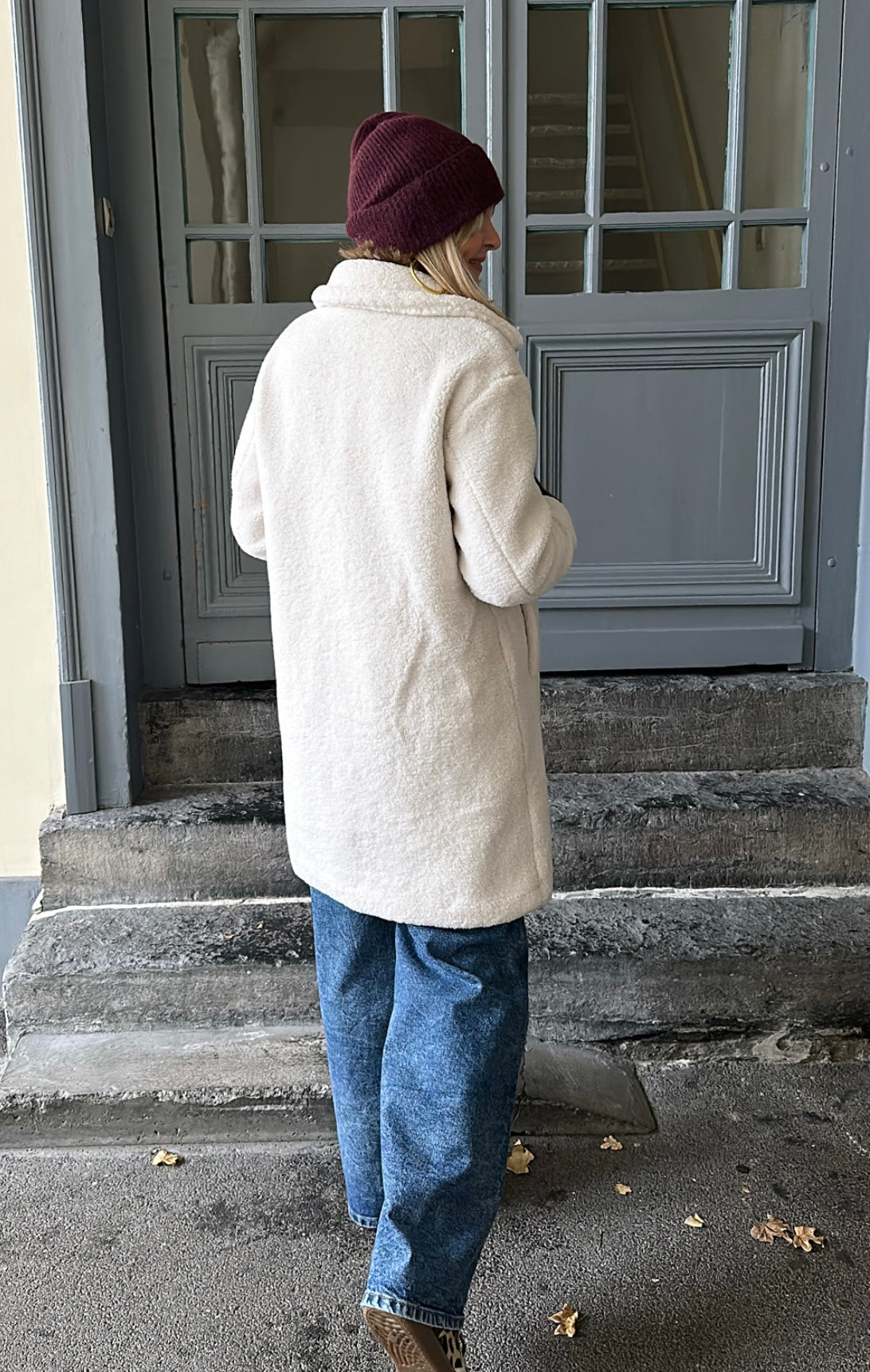 Manteau EVA Écru