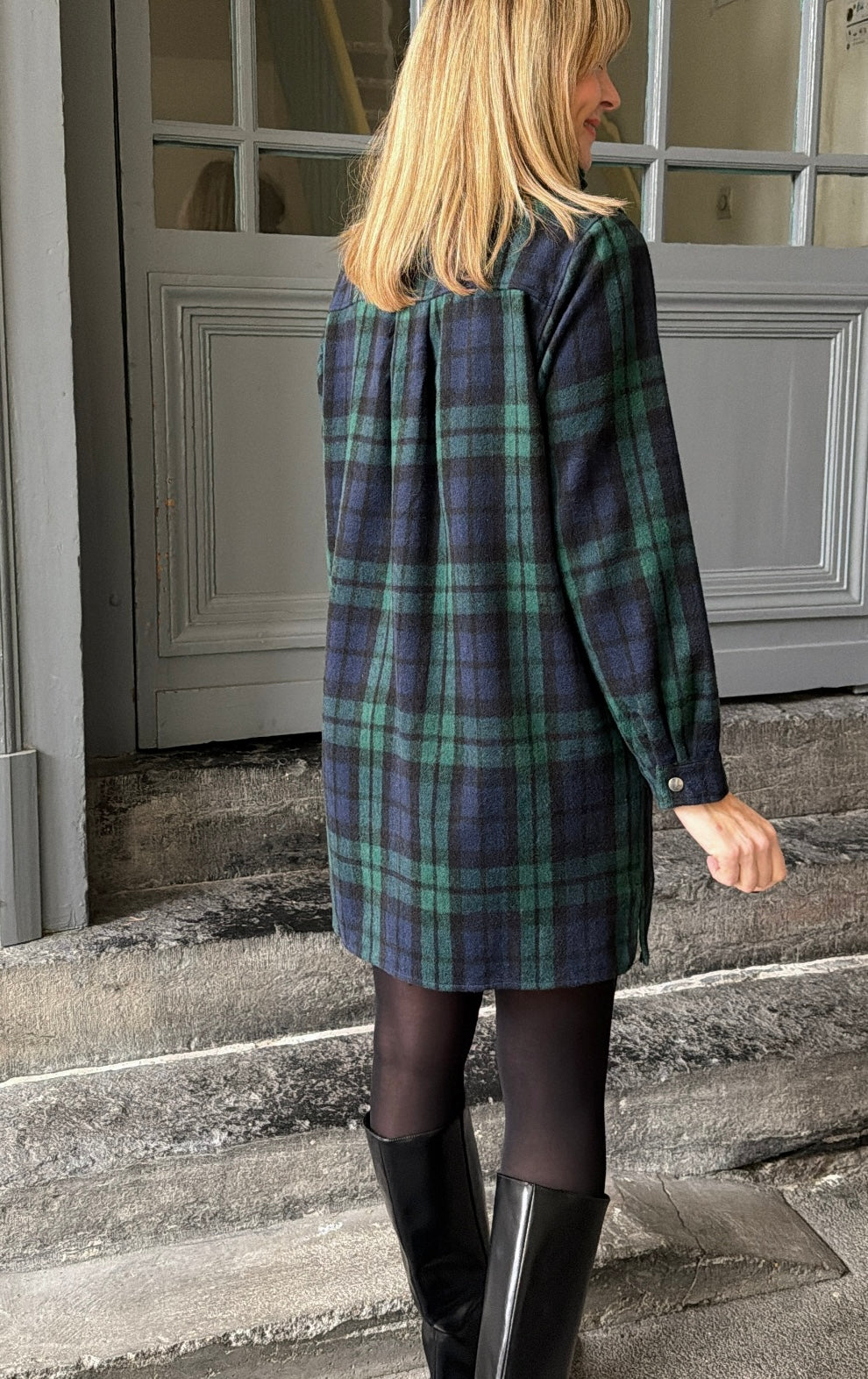 Robe tartan JEANNE