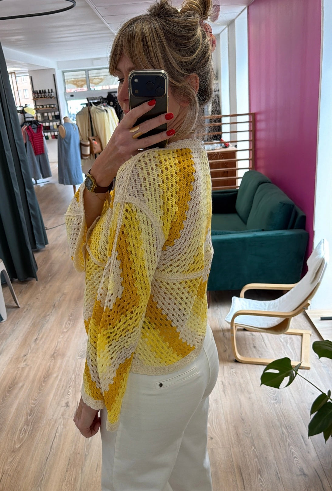 Pull ZAK Jaune