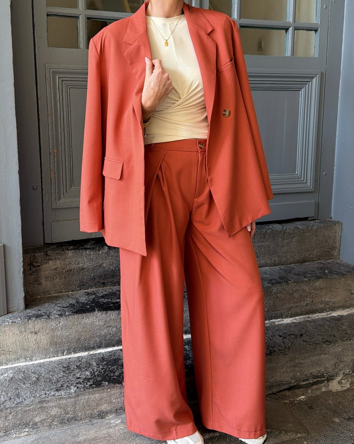 Pantalon JEANNE Terracota