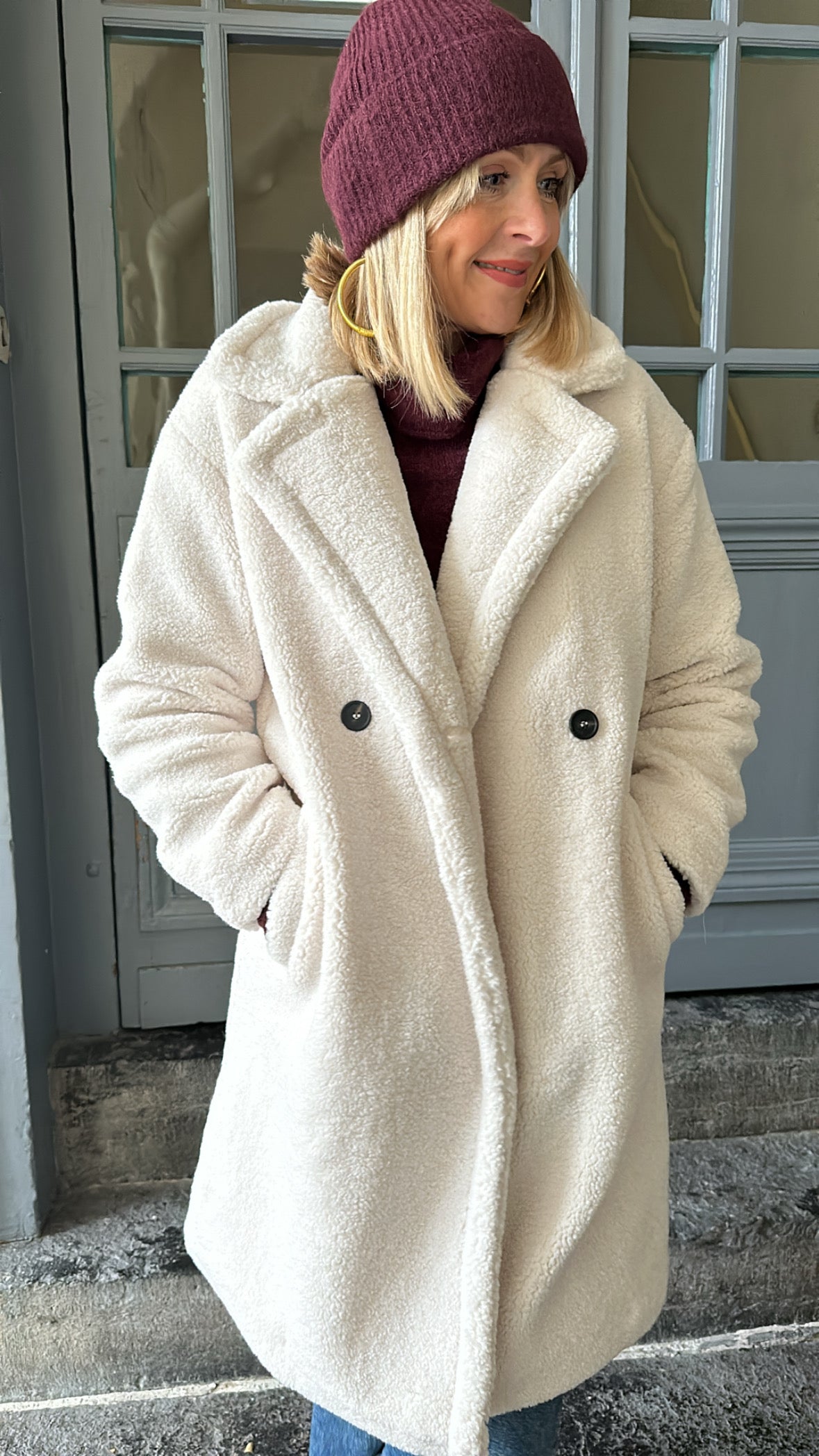 Manteau EVA Écru