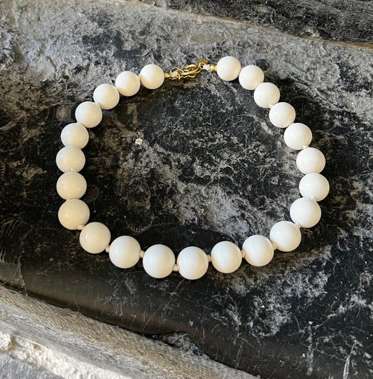 Collier SALOMÉ Blanc